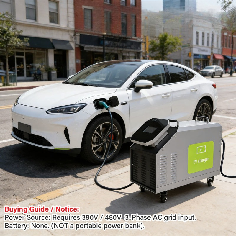 480V 3 Phase AC Power Input 7k - Portable Dc Fast Charger 20Kw Ccs2 ulasan dan harga